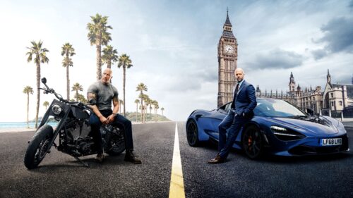 hobbs and shaw wallpapers, Fast & Furious movie, action scenes, dynamic duo