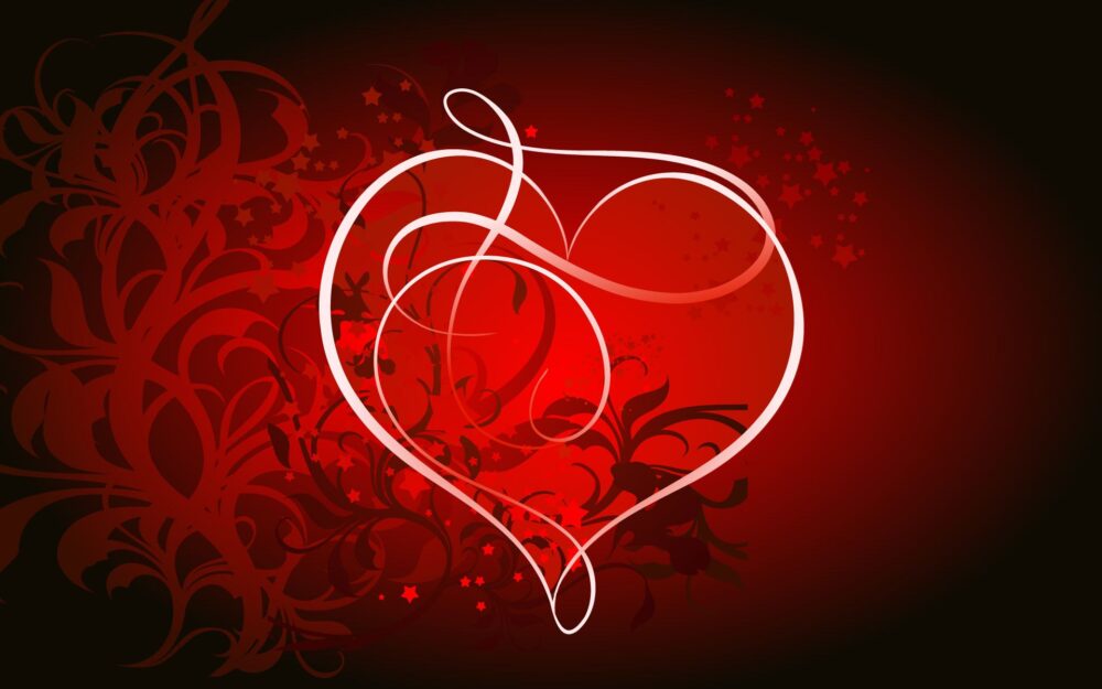 heart, love wallpaper, romantic background, Valentine's Day wallpapers