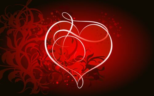 валентинка, серце, шпалери любові, романтичний фон, День Святого Валентина, День усіх закоханих
