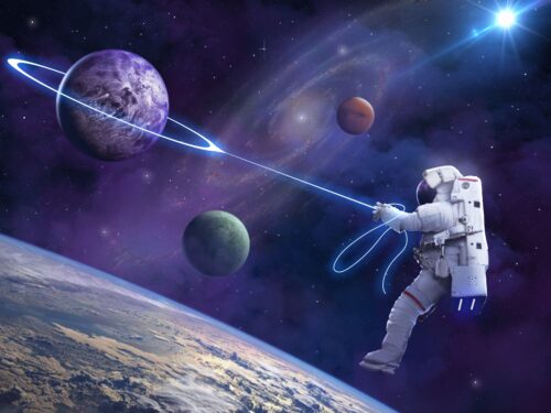 Space Wallpaper Astronaut, Planets