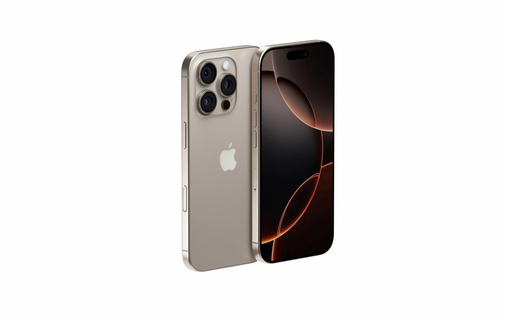 iPhone 16 Pro in Elegant Gold Finish